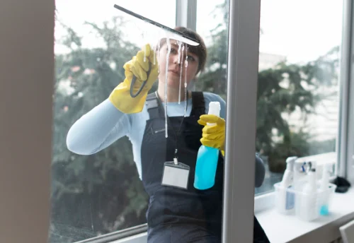 Nettoyage de vitres intérieures et extérieures à Montpinchon